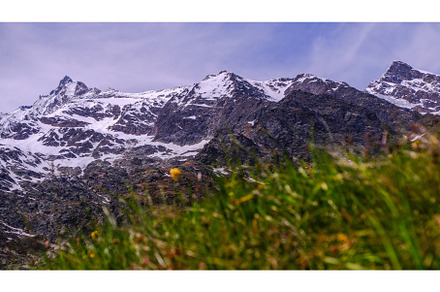 Lenzspitze mountain, the Mischabel