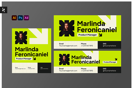 Modern Email Signature Template, an Email Template by Neermana