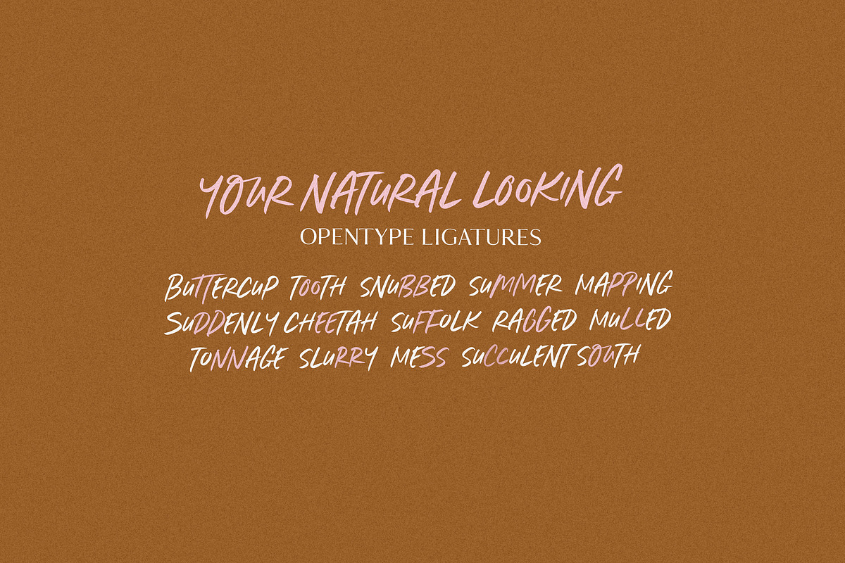 Marshmallow Hot Chocolate, a Font by Nicky Laatz (Photo 9 of 9)