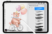 Watercolor Procreate Brushes, a Brush Add-On by AlineArtStore (Thumbnail 13 of 17)