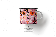 Halloween Vector Pattern, a Pattern Graphic by Webvilla Studio (Thumbnail 4 of 5)