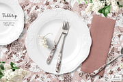 Ivory Lilies Pattern & Motifs, a Pattern Graphic by Zeesi Design Garden (Thumbnail 9 of 11)