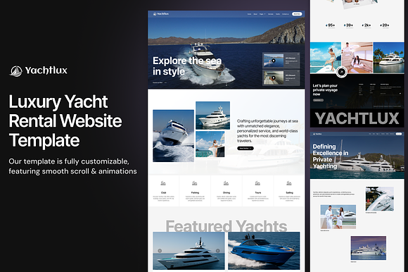 Yachtlux - Yacht Rent HTML Template preview 6