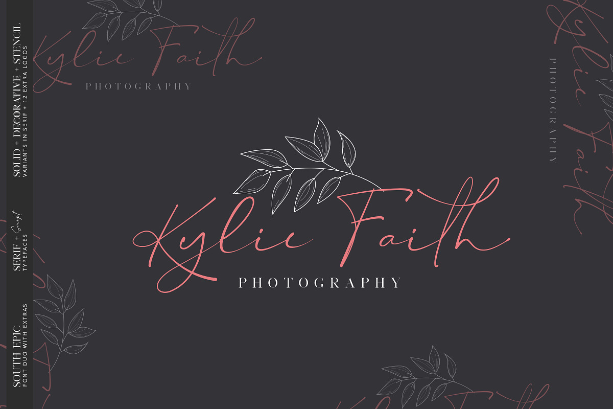 South Epic Dream Font Duo + Logos preview 6