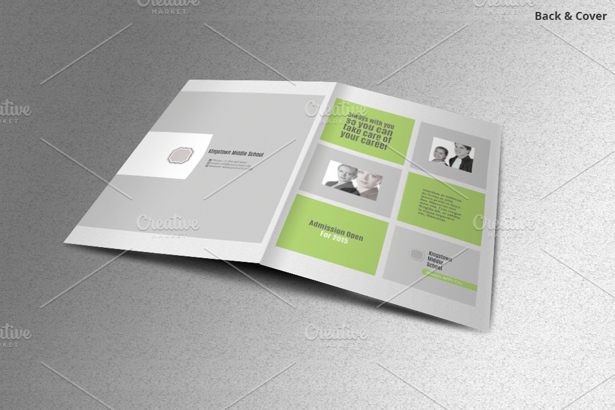 Bi fold Informative Brochure, a Flyer Template by Aabhaas (Photo 1 of 4)