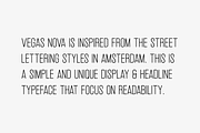 Vegas Nova - Unique Modern Typeface, a Font by Designova® (Thumbnail 6 of 14)