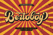 Bertoboy, a Script Font by GloowStudio (Thumbnail 1 of 7)