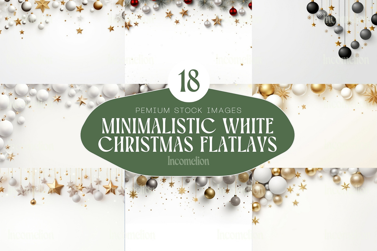 18 Minimalistic White Christmas Flat, a Holiday Photo by Incomelion (Photo 1 of 6)