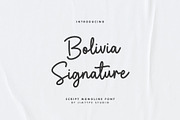 Bolivia Signature-Business Branding, a Script Font by Jimtype Studio (Thumbnail 1 of 9)