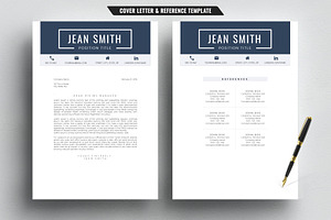 Resume/CV Template & Cover Letter