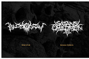 XXII Nekro, a Font by Doubletwo Studios (Thumbnail 9 of 11)