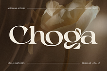 Choga - Modern Luxury Logo Font