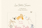 Cottagecore Vintage Illustrations, a Decorative Illustration by whiteheartdesign (Thumbnail 4 of 21)