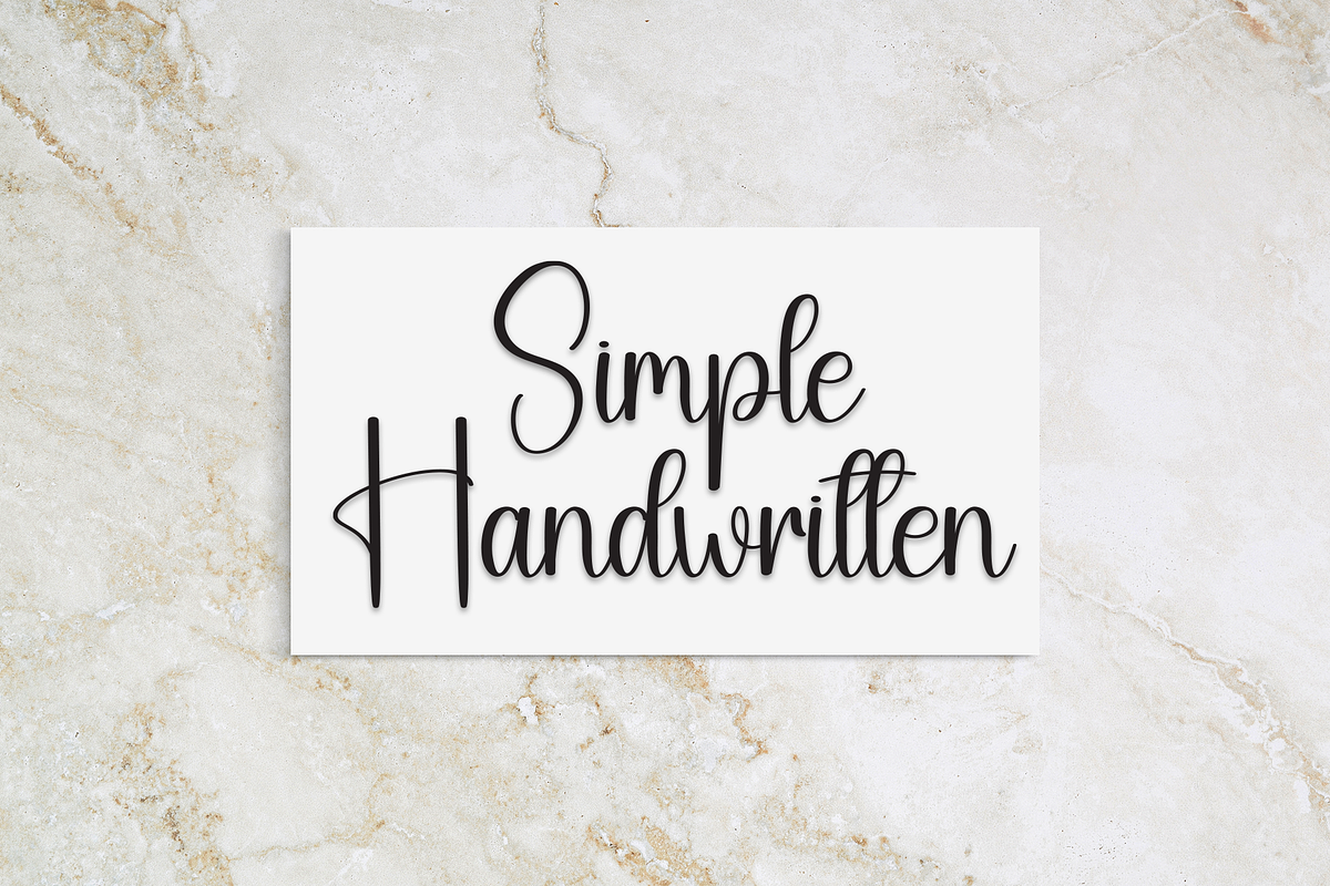 Sunday | Script Font, a Handwritten Font by Scratchones (Photo 5 of 9)