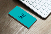Blue Hippo Logo Design, a Branding & Logo Template by Crown Creative's Shop (Thumbnail 2 of 2)