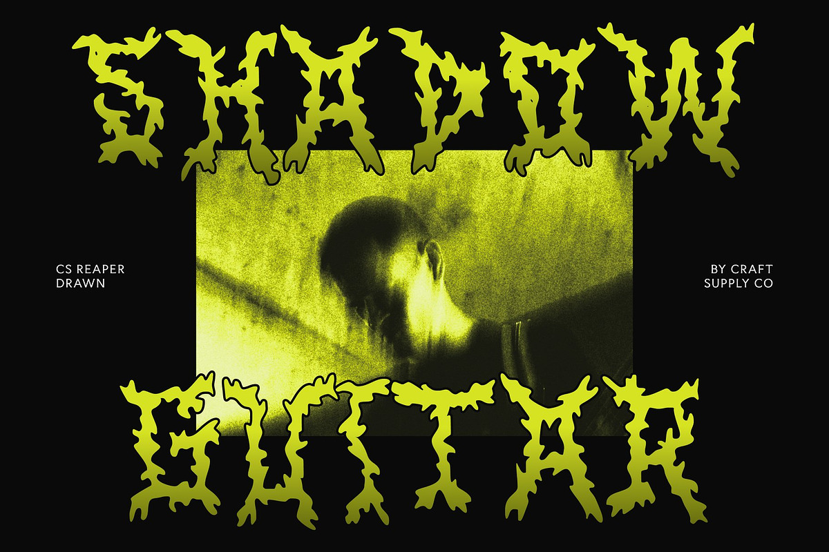 CS Reaper Drawn, a Blackletter Font by Craft Supply Co. (Photo 6 of 8)