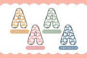 Fox Nice 4 Color Font Style, a Font by Fox7 By Rattana (Thumbnail 3 of 10)