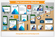 Flat Stationery Mockup, an iPad Mockup by Plus Media (Thumbnail 2 of 2)