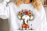 Whimsical Summer Animals Clipart, a Seasonal Illustration by Canvas Craft (Thumbnail 5 of 10)