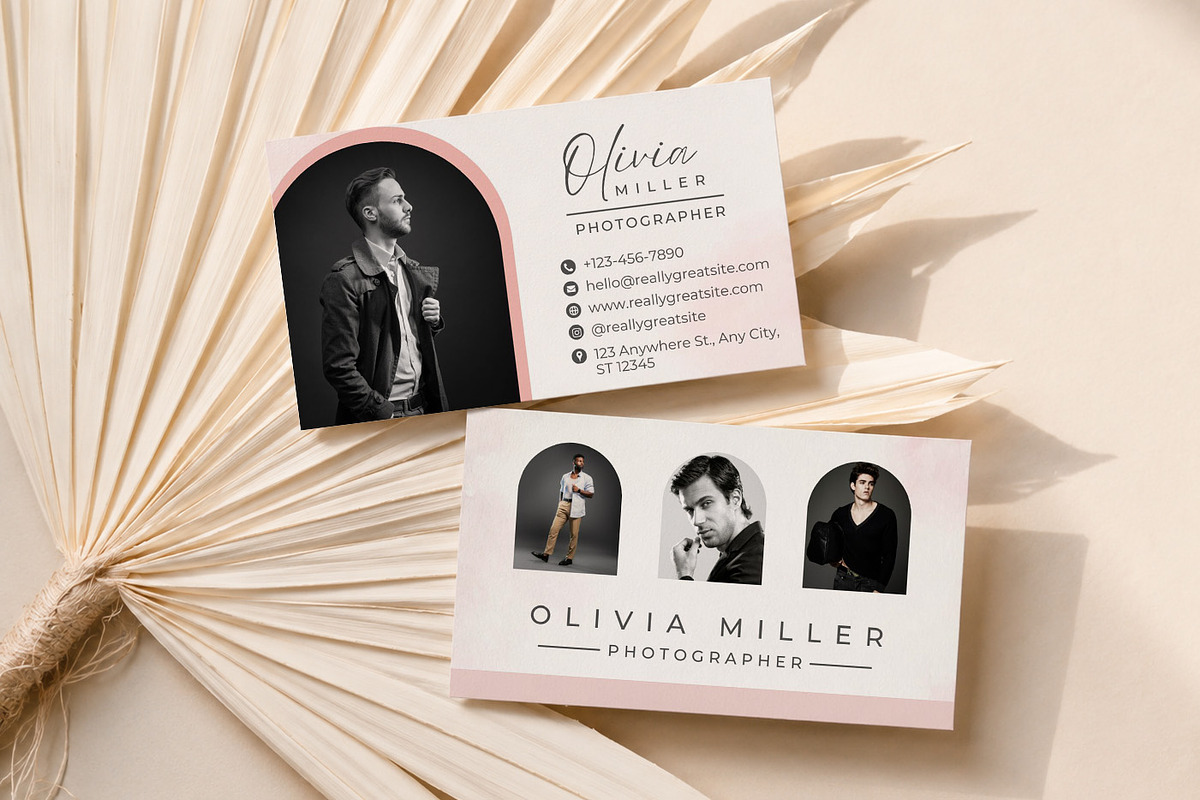 Photographer Business Card Template, a Business Card Template by Arslan (Photo 4 of 6)