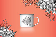 Floral Doodles Collection, a Decorative Illustration by Elinorka (Thumbnail 8 of 14)