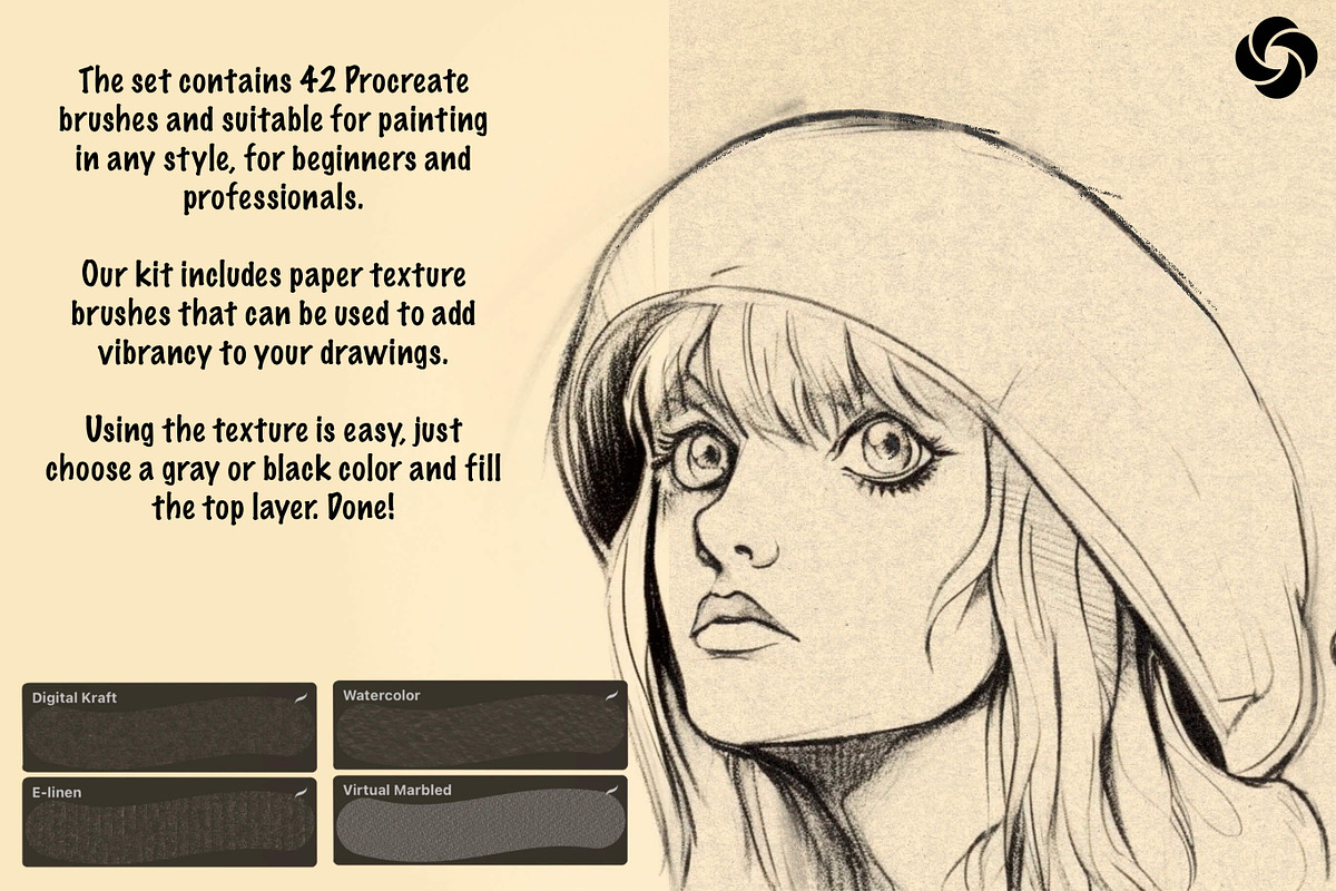 Fantastic Draw Box For Procreate, a Brush Add-On by Easy Procreate (Photo 10 of 10)