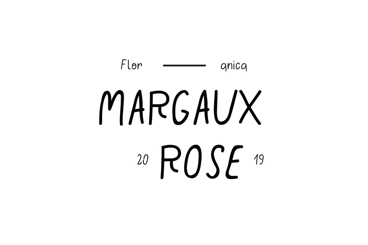 Jenice | display font preview 4