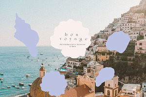 Handdrawn Dolce Vita Summer Icons