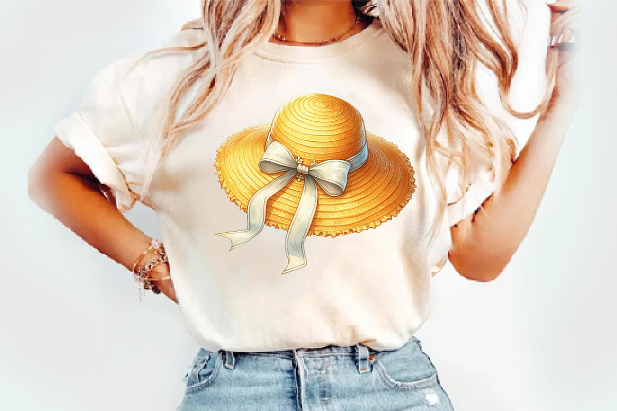Cozy Yellow Summer Clipart, an Illustration by Watercolor design (Photo 5 of 5)
