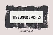 115 Vector Brushes, a Brush Add-On by MoonLake (Thumbnail 1 of 5)