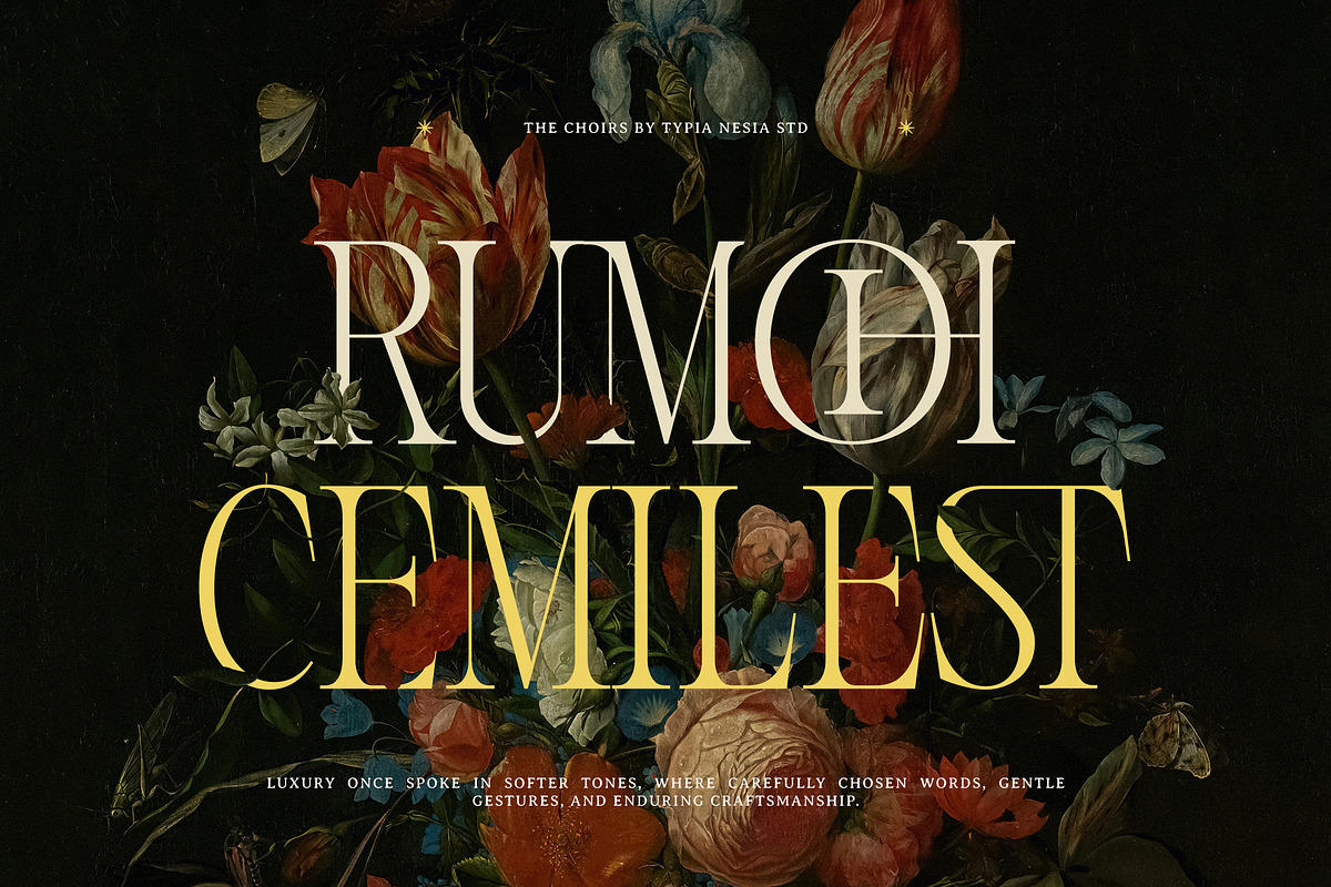 The Choirs - Beauty Elegant Ligature, a Serif Font by Typia Nesia (Photo 4 of 16)