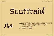 Souffraid Display Font + Icon Bundle, a Handwritten Font by Side X Side Studio (Thumbnail 7 of 8)