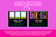 Neon Etsy Listing Templates, a Branding & Logo Template by SunshineStudioBoutique (Thumbnail 7 of 8)