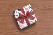 Gift Box and Wrapping Paper Mockup, an Advertising Mockup by Rami's Mockups (Thumbnail 4 of 9)