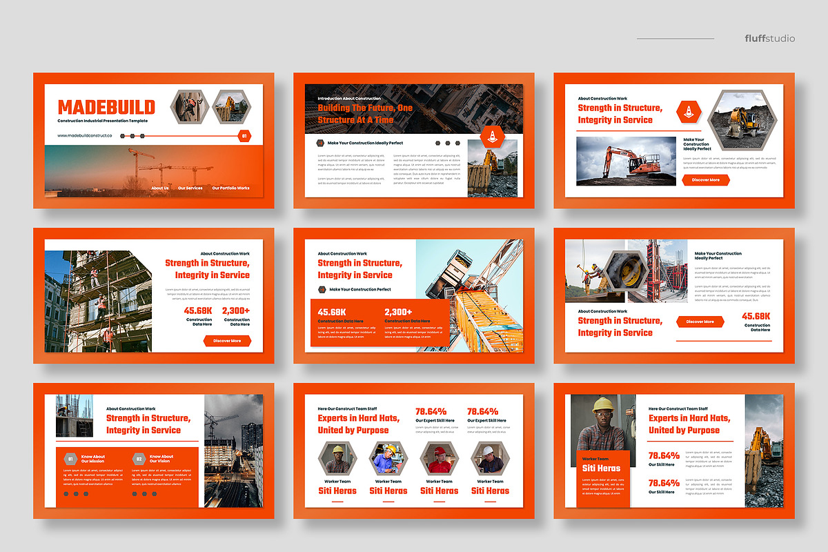 Construction & Engineering Slides preview 2