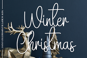 Winter Christmas Script Font