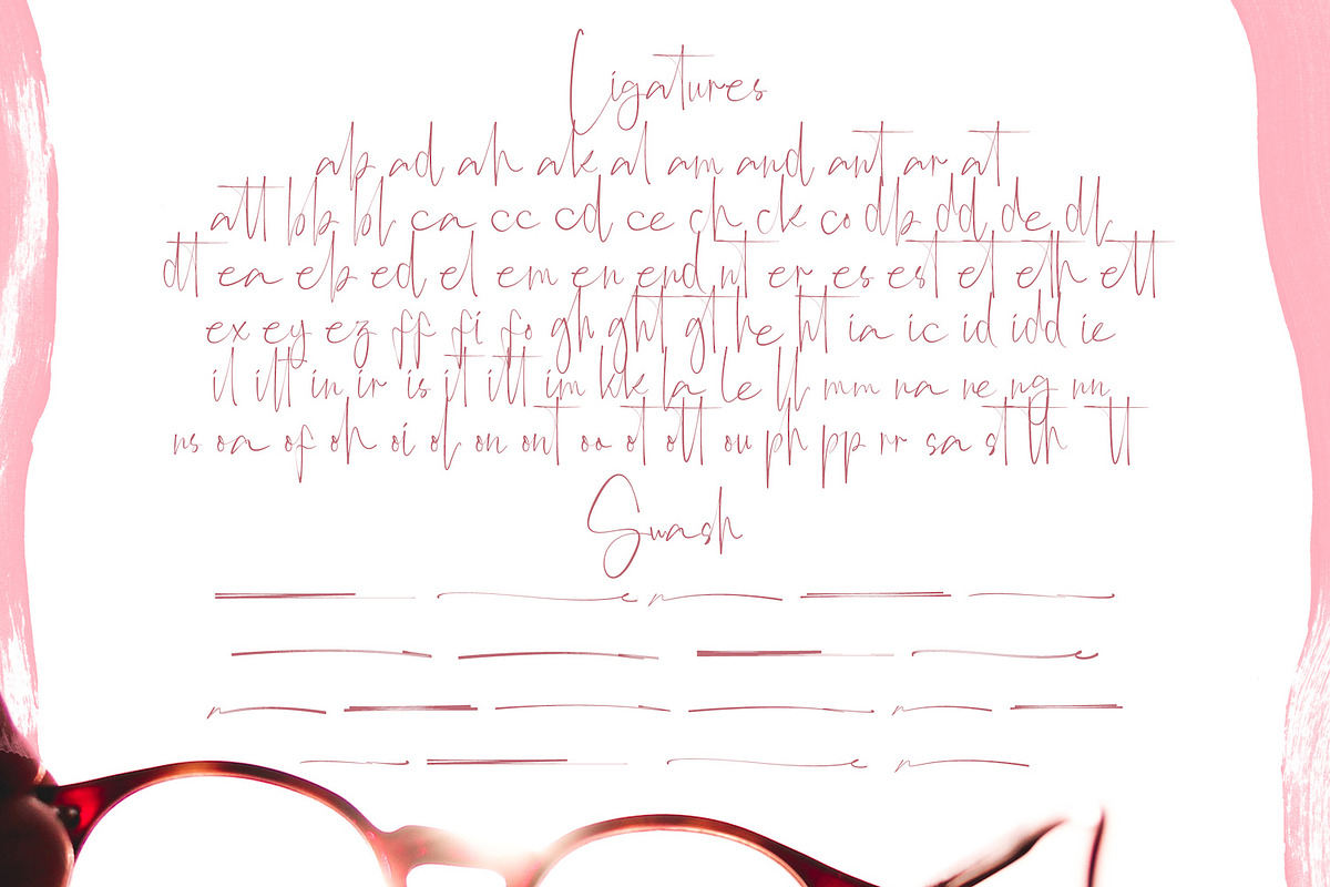 Anjany Sallentiny - Handwritten Font, a Script Font by StringLabs (Photo 8 of 10)