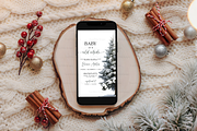 Cozy Christmas Phone Mockup, a Product Mockup by TatiMockup (Thumbnail 5 of 5)