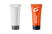 Cosmetic Tube Mockup, a Packaging Mockup by GraphicsPixel (Thumbnail 1 of 3)