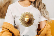 Diwali Candles Sublimation Clipart, an Illustration by SVGArt (Thumbnail 2 of 8)
