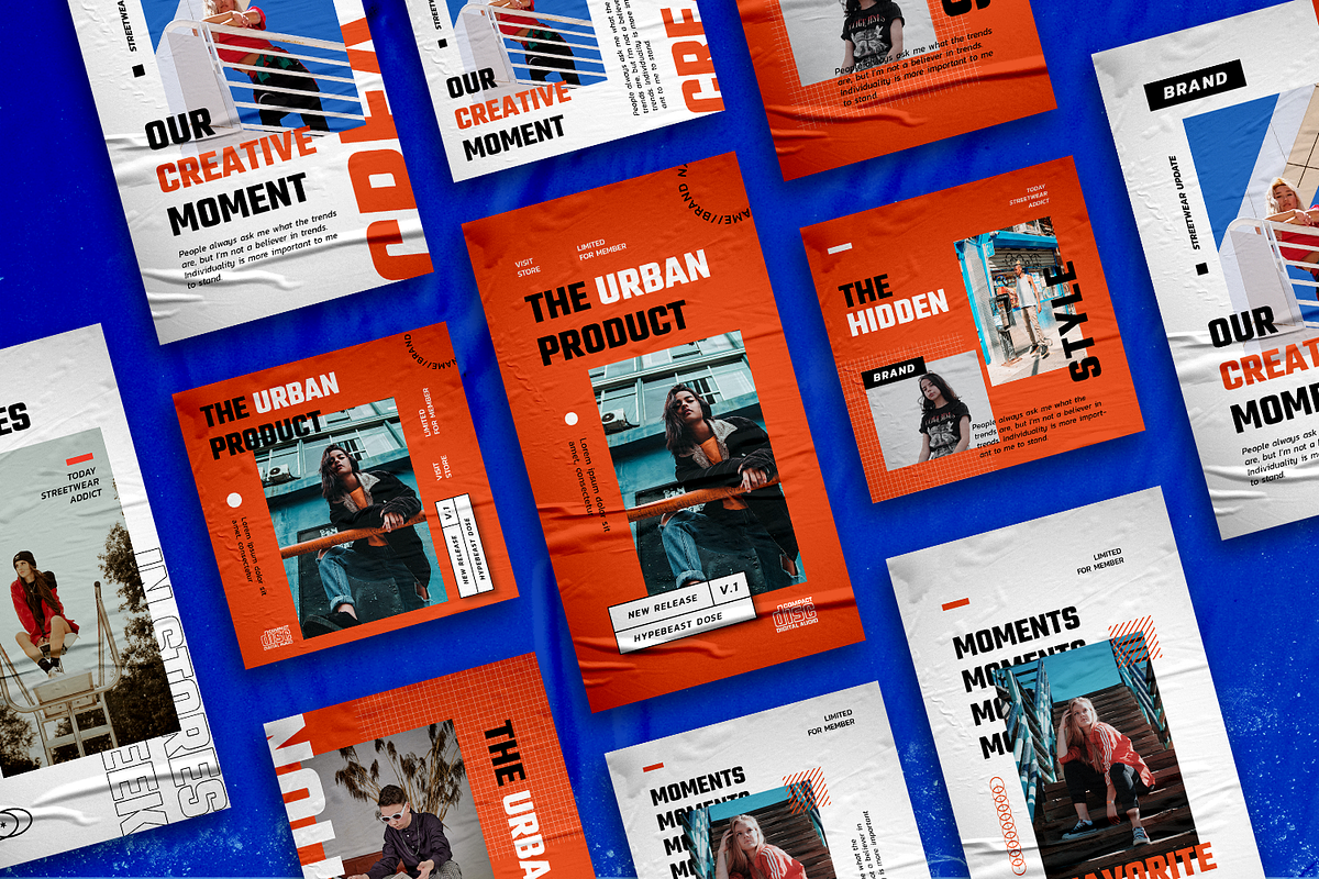 Redeep-Hype Instagram Stories & Post, a Social Media Template by MYDesign (Photo 4 of 5)