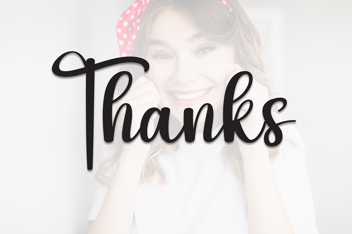 Cutegirl | Script Font, a Handwritten Font by Scratchones (Photo 9 of 9)