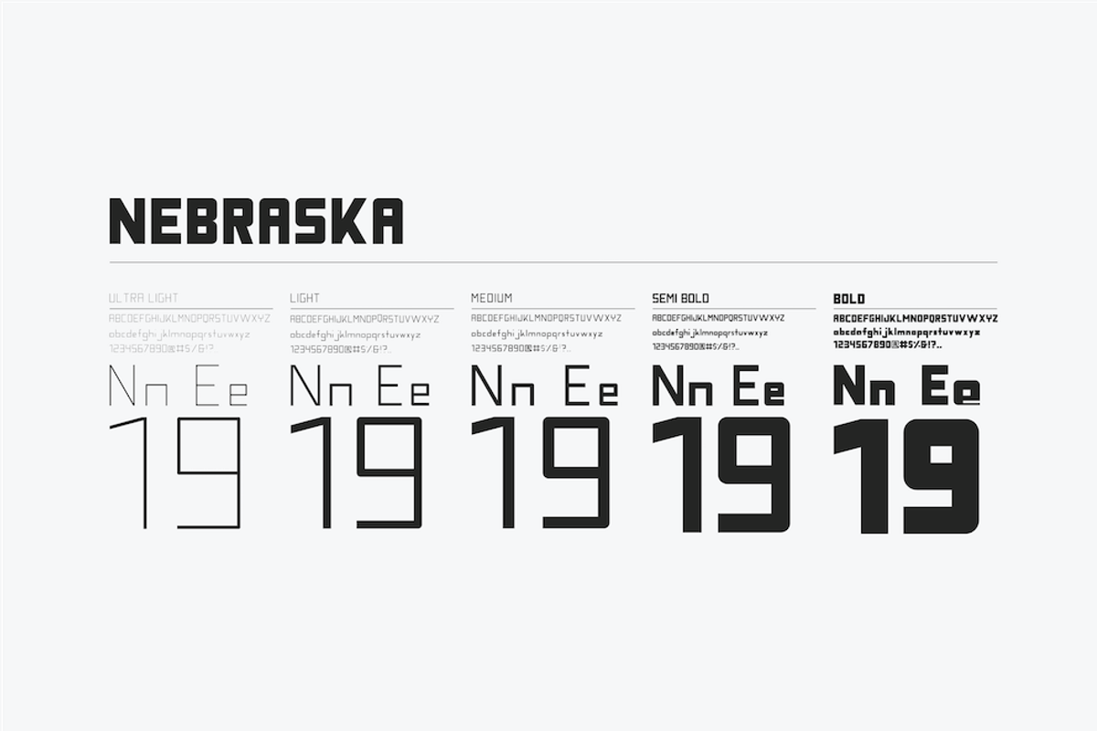 NEBRASKA TYPEFACE preview 4