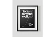 Frame For Your Work, an Advertising Mockup by zippypixelstudio (Thumbnail 7 of 16)
