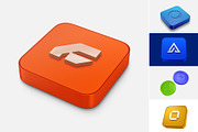 3D App Icon Mockup Pack, an iPhone Mockup by graphypix (Thumbnail 1 of 13)