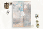 Cloud Printable Vellum Wrap, a Stationery Template by SilverJoyAtelier (Thumbnail 2 of 3)