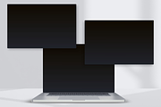 Canva Macbook Mockup Template, a Mac Mockup by Creatif Foundry (Thumbnail 1 of 6)