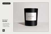 Realistic Candle - 6 Mockups Set, a Packaging Mockup by Studio Lanterne (Thumbnail 2 of 7)