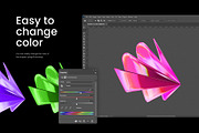 70+ 3D Rays illustrations, an Object Graphic by assetpro.design (Thumbnail 9 of 14)