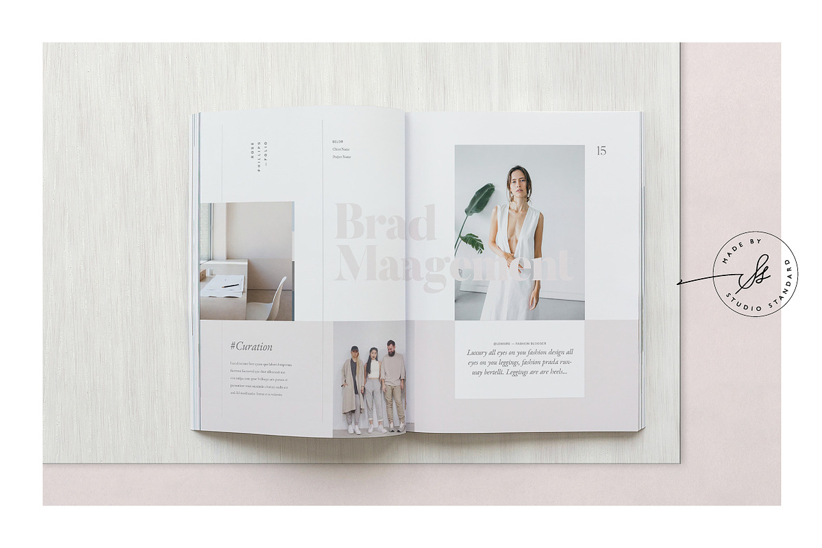 ROSE — Creative Portfolio, a Brochure Template by Studio Standard (Photo 7 of 10)